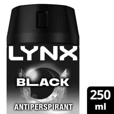 ASDA Lynx Anti-Perspirant Aerosol Black 250ml- Buy online at McGrocer