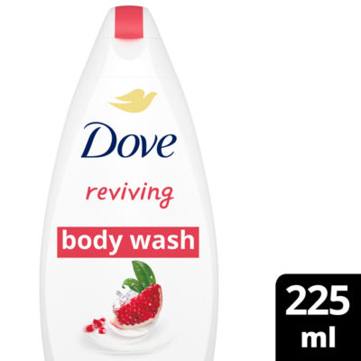 Dove Reviving Body Wash 225ml bottle - British product