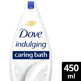 ASDA Dove Indulging Bath Soak Caring Bath Moisturising Bath Soak 450 ml- Buy online at McGrocer