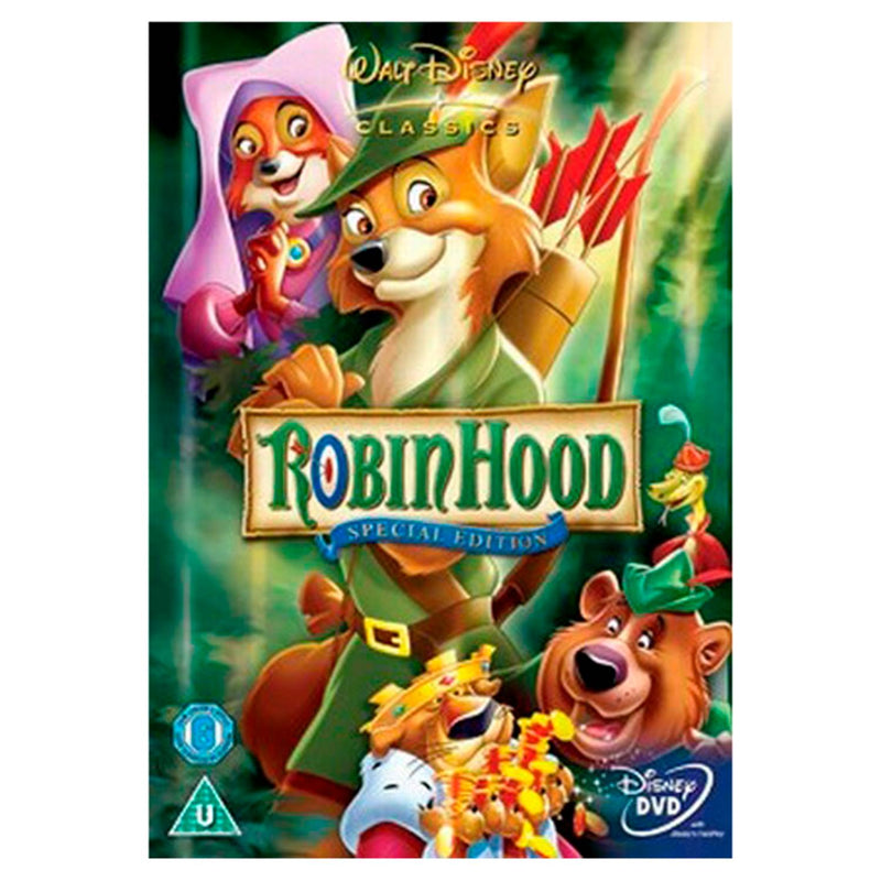 Disney Robin Hood Special Edition DVD, UK version