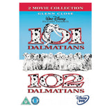 101 Dalmatians 102 Dalmatians DVD collection - British product