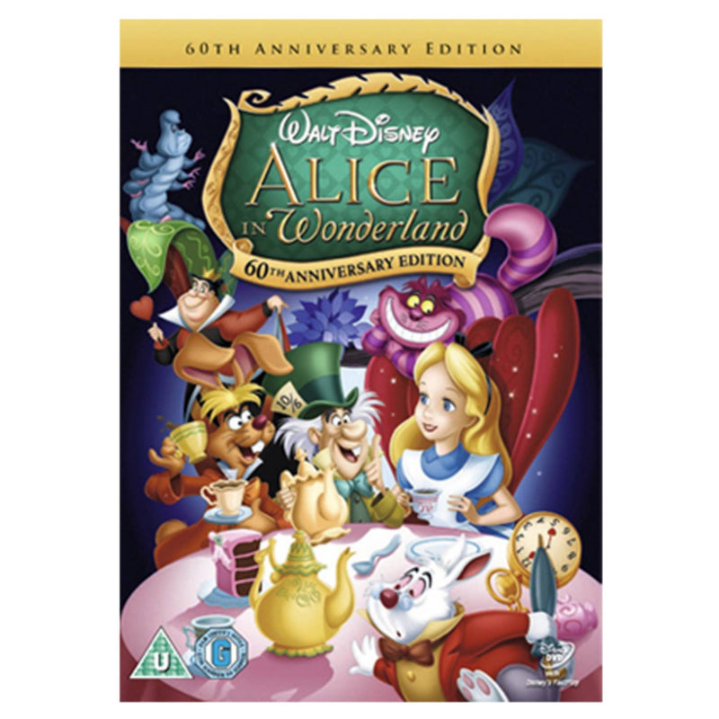 Disney Alice in Wonderland DVD 60th anniversary edition - British product