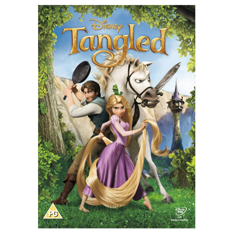 Disney Tangled DVD, UK version