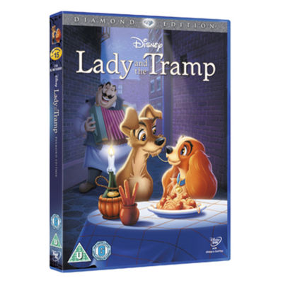 Disney DVD Lady and the Tramp Diamond Edition, UK version