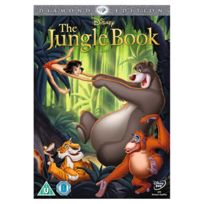 Disney The Jungle Book Diamond Edition DVD, imported from the UK
