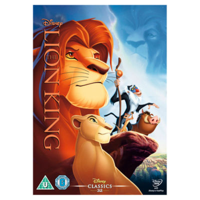 Disney's The Lion King DVD animated classic - British product