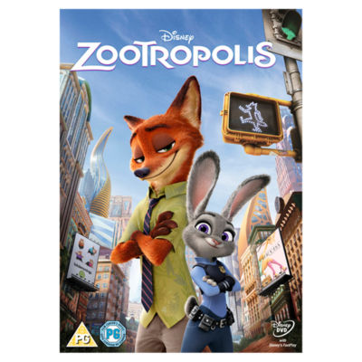 Disney Zootropolis DVD, imported from the UK