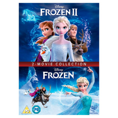DVD Frozen and Frozen II Movie Collection DVD - British product