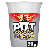 Pot Noodle Sticky Rib pot noodles 90 g, imported from the UK