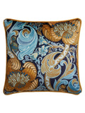 Laurence Llewelyn-Bowen Yellow Down the Dilly cushion - British product