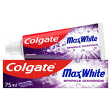 ASDA Colgate Max White Sparkle Diamonds Whitening Toothpaste 75ml- Buy online at McGrocer