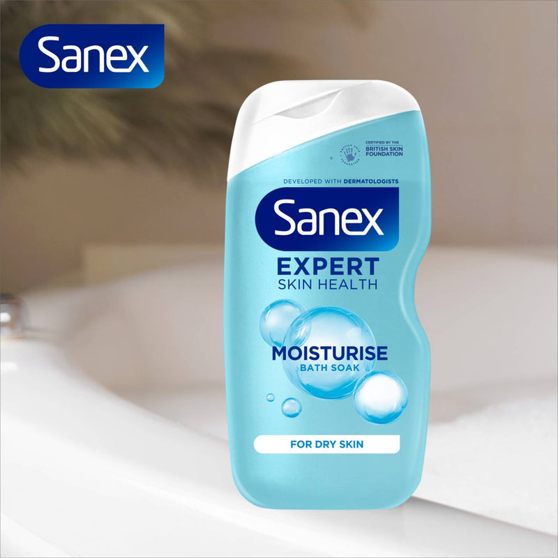 Sanex Moisturise Bath Soak 450ml - British product