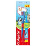ASDA Colgate Kids Bluey 3-5 Years Extra Soft Manual Toothbrush 2 Pack- Buy online at McGrocer