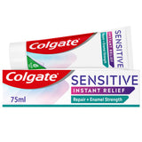 ASDA Colgate Sensitive Instant Relief Repair & Enamel Strength Toothpaste 75ml- Buy online at McGrocer