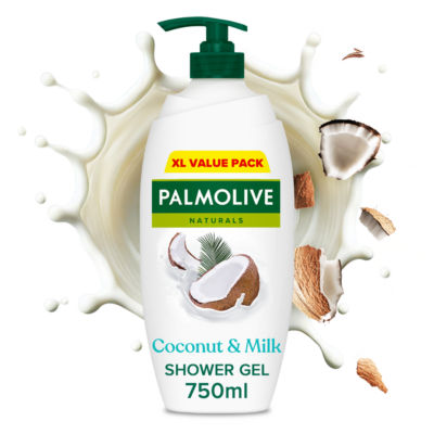 ASDA Palmolive Naturals Coconut & Milk Body Wash 750ml- Buy online at McGrocer