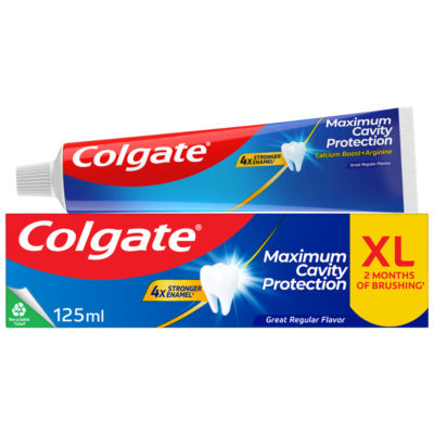 ASDA Colgate Maximum Cavity Protection Toothpaste Regular 125ml- Buy online at McGrocer