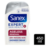 ASDA Sanex Expert Skin Health Ageless Renewal Shower Gel 450ml- Buy online at McGrocer