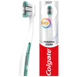 Colgate Total Foaming Clean soft manual toothbrush (British brand)