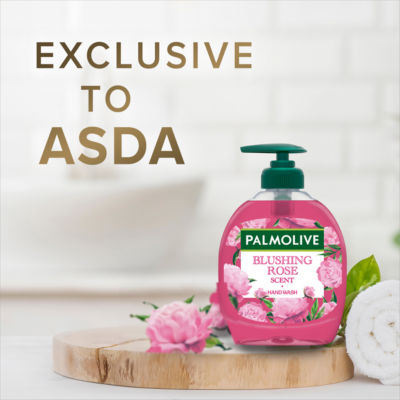 Palmolive Blushing Rose liquid hand wash 300ml (British brand)