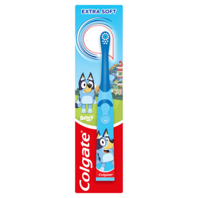 Colgate Bluey battery toothbrush 1 count (British brand)