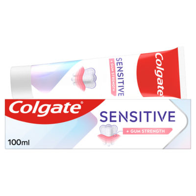 ASDA Colgate Sensitive + Gum Strength Toothpaste 100ml- Buy online at McGrocer