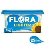 ASDA Flora Lighter Butter Alternative Plant-Based Spread 1kg- Buy online at McGrocer