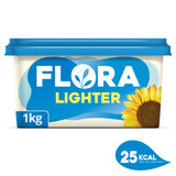 ASDA Flora Lighter Butter Alternative Plant-Based Spread 1kg- Buy online at McGrocer