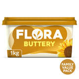 ASDA Flora Buttery Butter Alternative With Natural Ingredients 1kg- Buy online at McGrocer