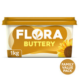 ASDA Flora Buttery Butter Alternative With Natural Ingredients 1kg- Buy online at McGrocer