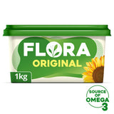 Flora Original butter alternative with natural ingredients 1kg - British product