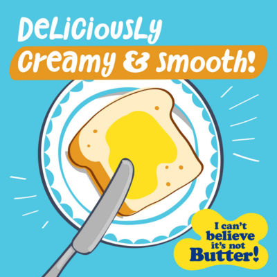 I Can't Believe It's Not Butter Original Spread 500g, UK version