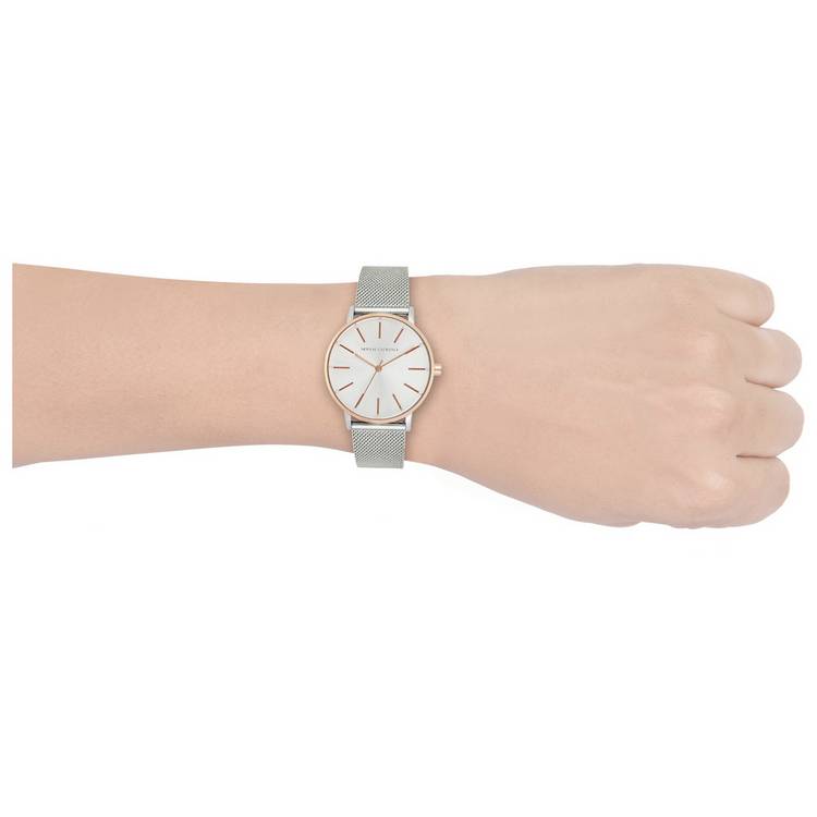 Armani Exchange ladies stainless steel watch 36mm - British product