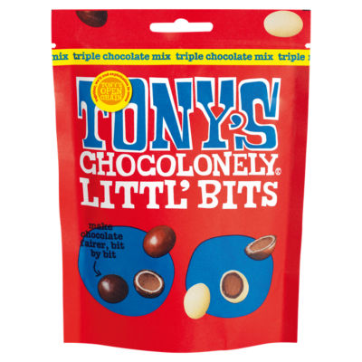 Tony's Chocolonely Littl' Bits Chocolate Mix 100g (British brand)