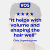 VO5 hair fibre matte styling paste 75ml (British brand)