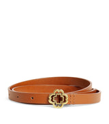 Harrods Maje Leather Logo Thin Belt- Buy online at McGrocer