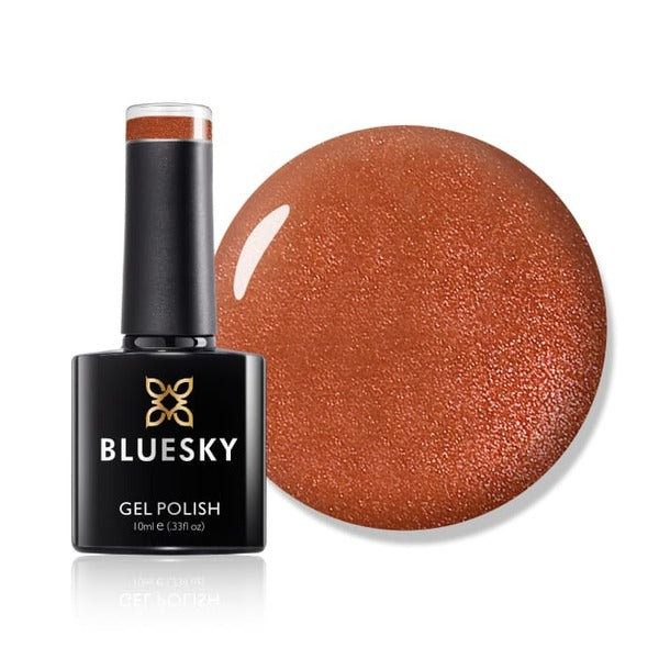 Bluesky Fine Vermilion Gel Polish for nails - British product