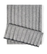 Harrods Brunello Cucinelli Cashmere Ribbed Scarf 167cm x 30cm- Buy online at McGrocer