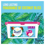 Surf Coconut Bliss 3 in 1 washing capsules 27 washes (British brand)