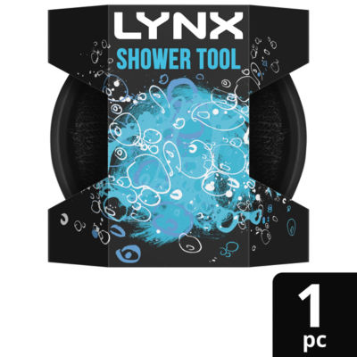Lynx 2-Sided Shower Tool Exfoliating Body Scrubber 1 piece