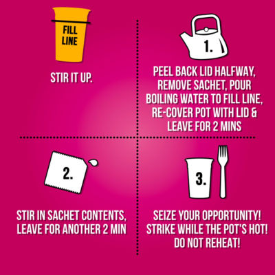 Pot Noodle Piri-Piri Chicken Instant Snack Noodle