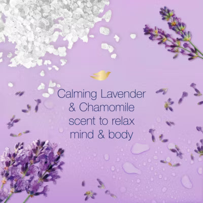 Dove bath salts lavender and chamomile 900g - British product