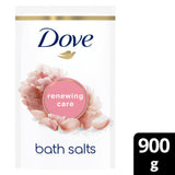 ASDA Dove Renewing Care Bath Salts Peony & Rose Scented Bath Soak 900g- Buy online at McGrocer