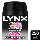 ASDA Lynx Epic Fresh Grapefruit & Tropical Pineapple Men's Anti-Perspirant Spray 250 ml- Buy online at McGrocer