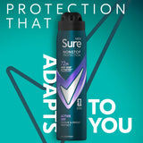 Sure Active Dry Anti-Perspirant Aerosol 250 ml (British brand)