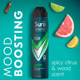 Sure Nonstop Protection Quantum Dry Anti-Perspirant Aerosol 250 ml (British brand)