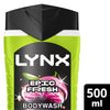 Lynx Epic Fresh grapefruit and pineapple body wash 500 ml, UK version