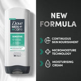 Dove Sensitive 3-in-1 Body Wash 400ml - British product