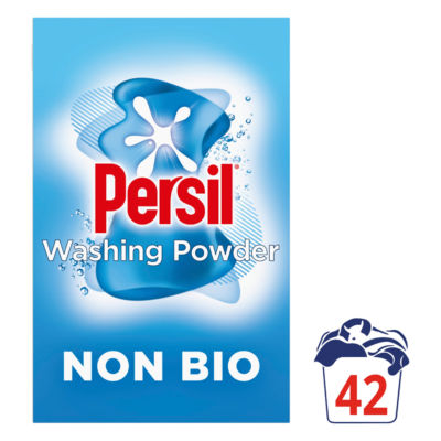 Persil Non Bio washing powder 42 washes 2.1kg, imported from the UK