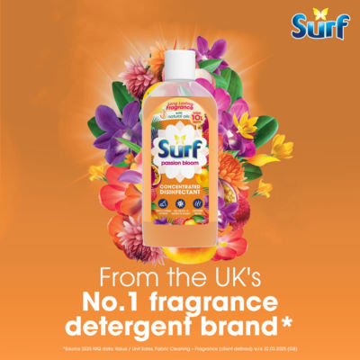 Surf concentrated disinfectant Passion Bloom 240ml - British product