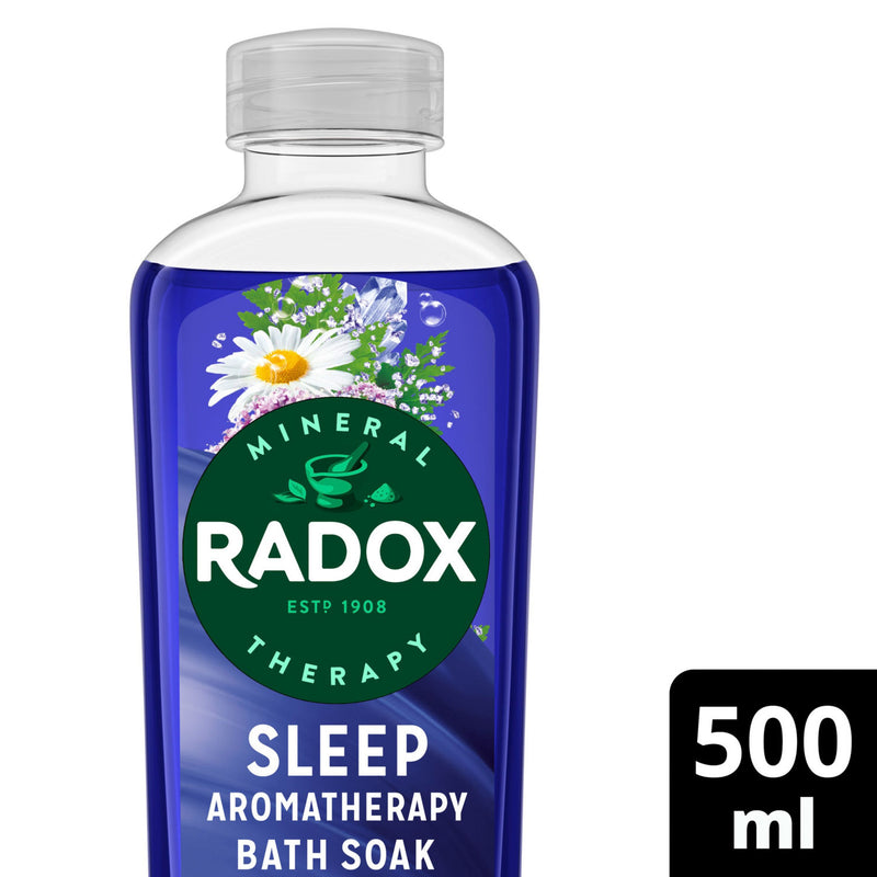 Radox sleep aromatherapy bath soak 500 ml, imported from the UK
